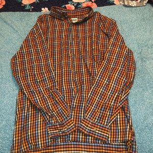 Men’s long sleeve button up